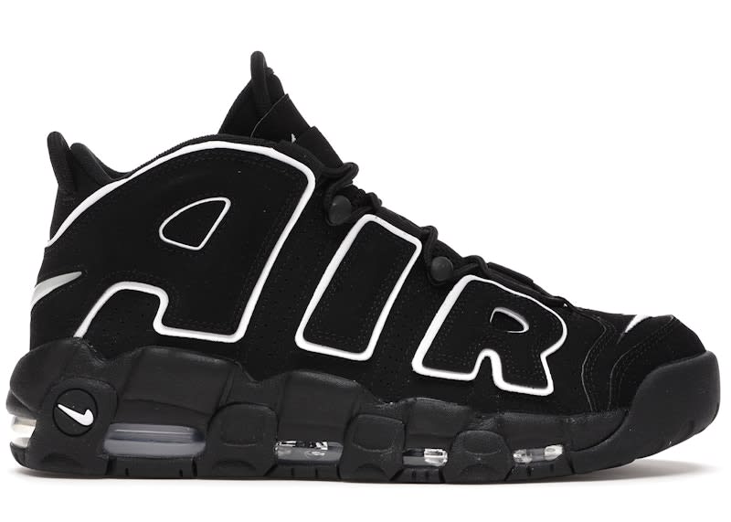 SP345 Nike Air More Uptempo Black White