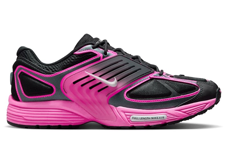 SP9903 Nike Air Pegasus Wave Black Pink Blast Metallic Platinum