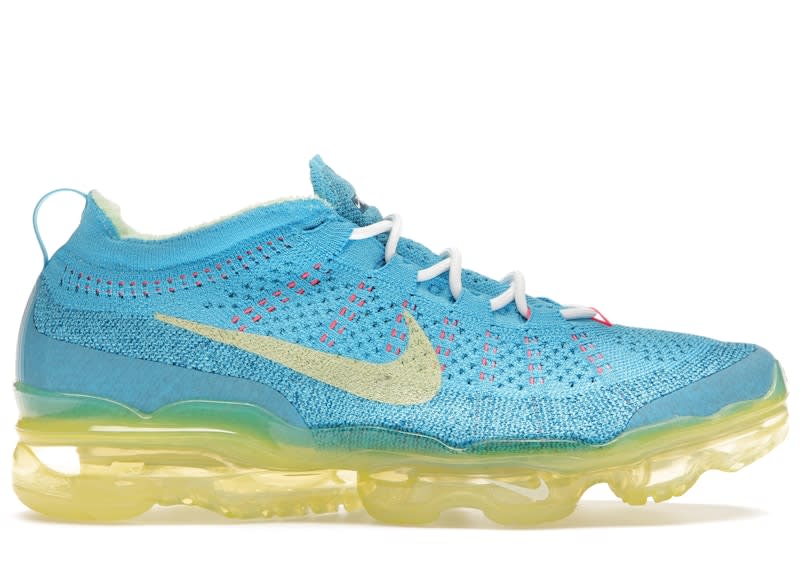 SP9437 Nike Air VaporMax 2023 Flyknit Baltic Blue Citron Tint