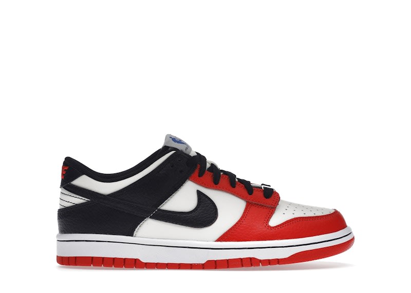282901 Nike Dunk Low EMB NBA 75th Anniversary Chicago (GS)