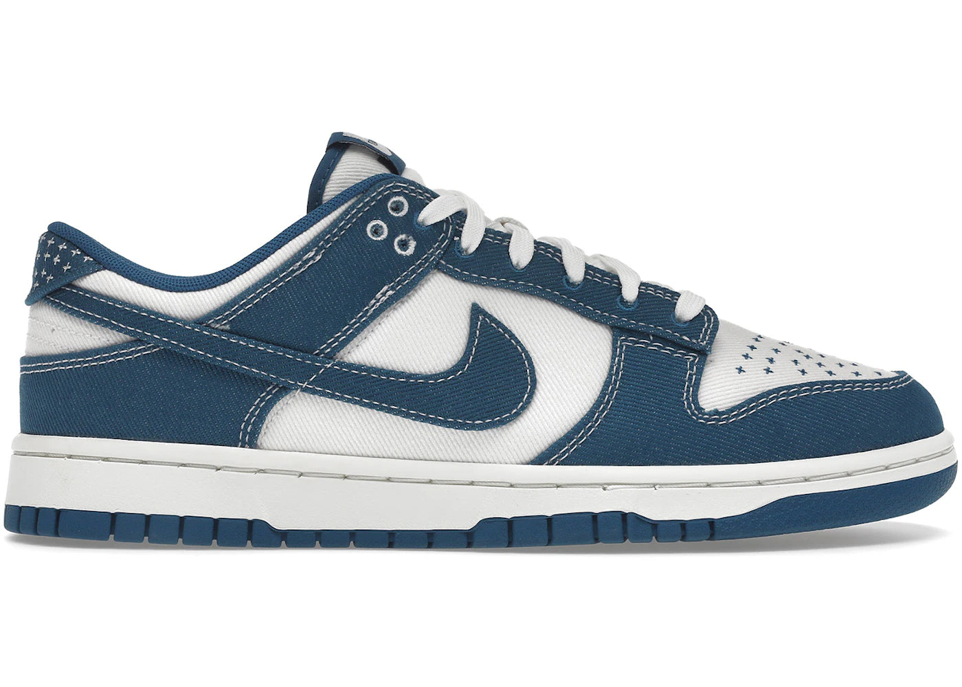SP12212 Nike Dunk Low Industrial Blue Sashiko