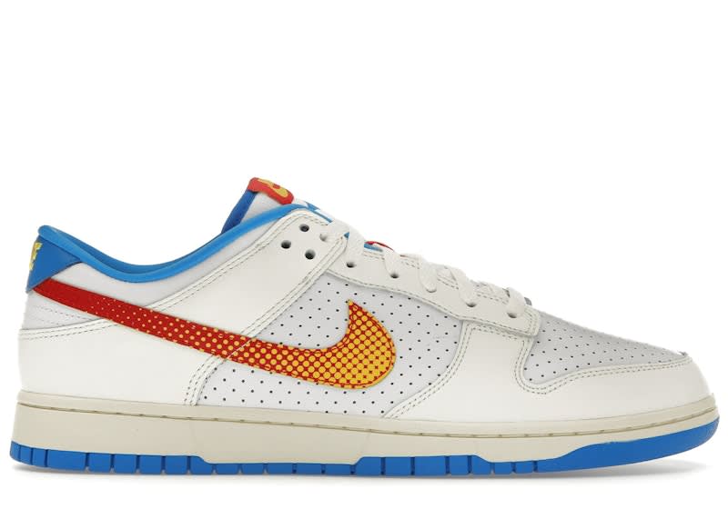 SP14372 Nike Dunk Low Retro SE Pop Art Sail Photo Blue