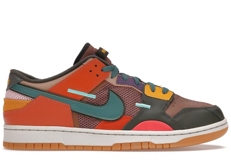 SP14687 Nike Dunk Low Scrap Archeo Brown
