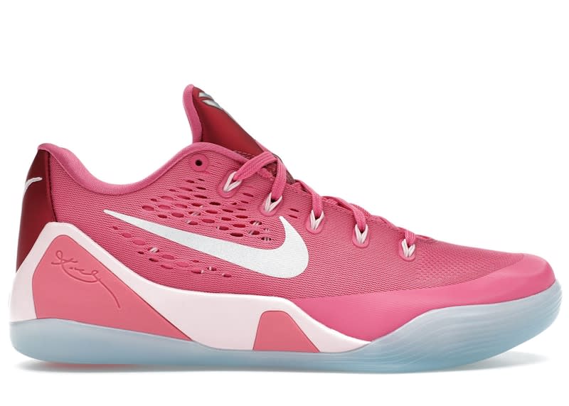 SP13920 Nike Kobe 9 EM Low Protro Kay Yow Think Pink