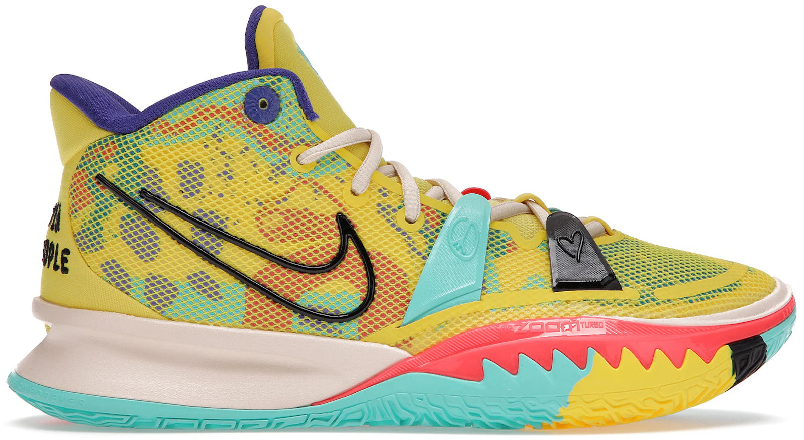 SP16171 Nike Kyrie 7 1 World 1 People Yellow