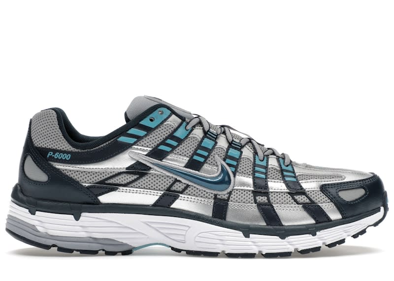 SP7986 Nike P-6000 Armory Navy Flat Silver
