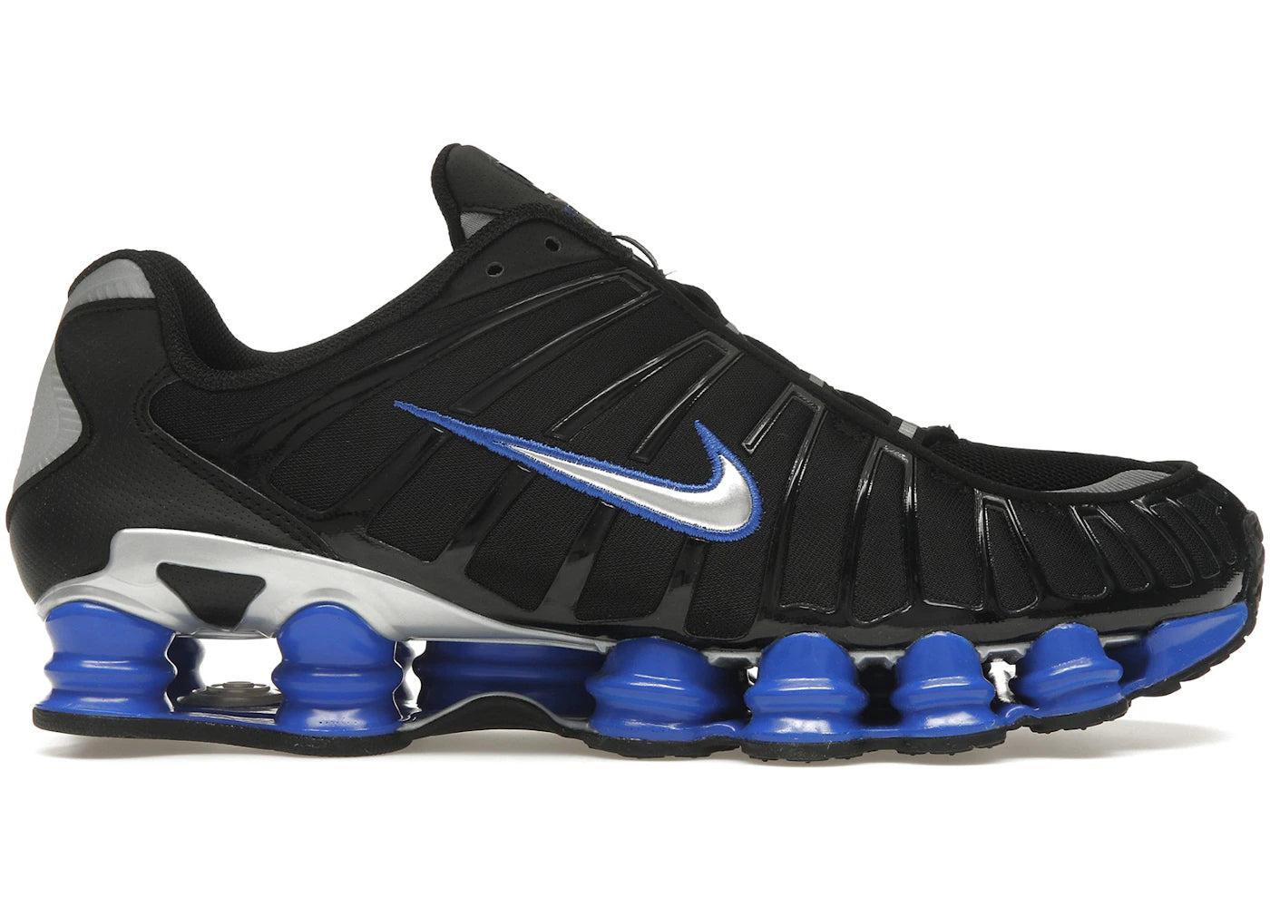 SP16667 Nike Shox TL Black Racer Blue Metallic Silver