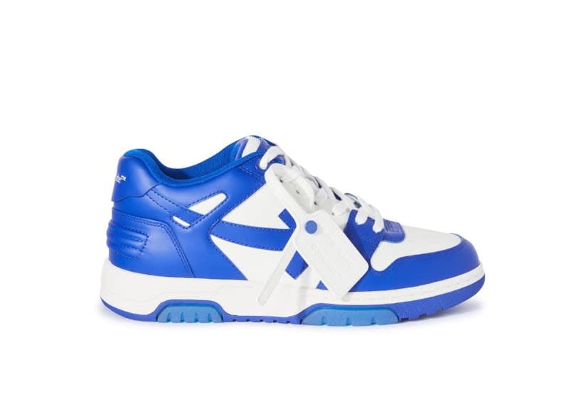 SP10849 OFF-WHITE Out Of Office OOO Low Tops White Blue