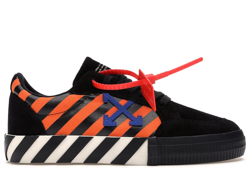 SP13637 Off-White Low Vulc Black Orange