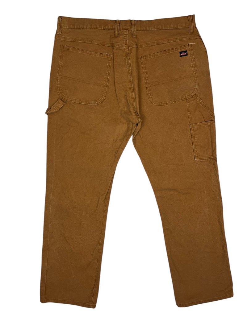 (modern) Dickies Light Brown Carpenter Work Pants (38x32)