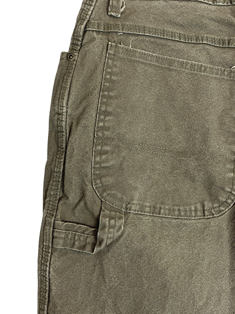 (modern) Dickies Olive Green Carpenter Work Pants (40x32)