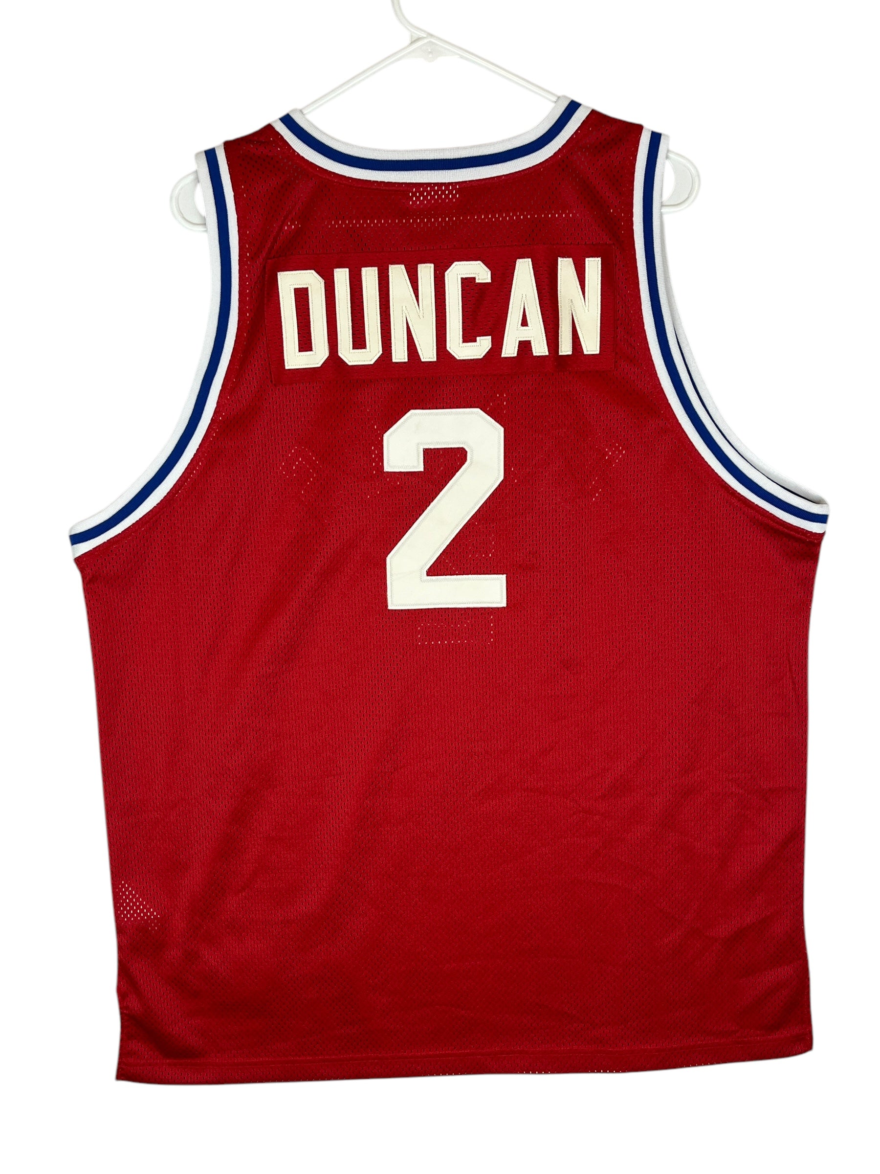 435500 (00s) Tim Duncan St. Dunstan Demons High School Jersey