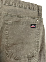 (modern) Dickies Olive Green Carpenter Work Pants (40x32)