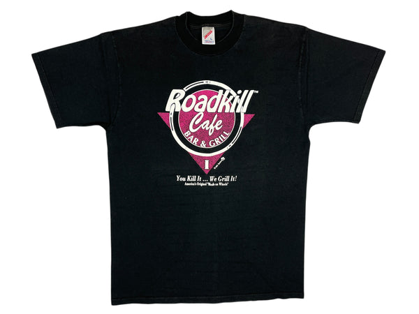 (1993) Road Kill Cafe 'You Kill It.. We Grill It!' Restaurant T-Shirt