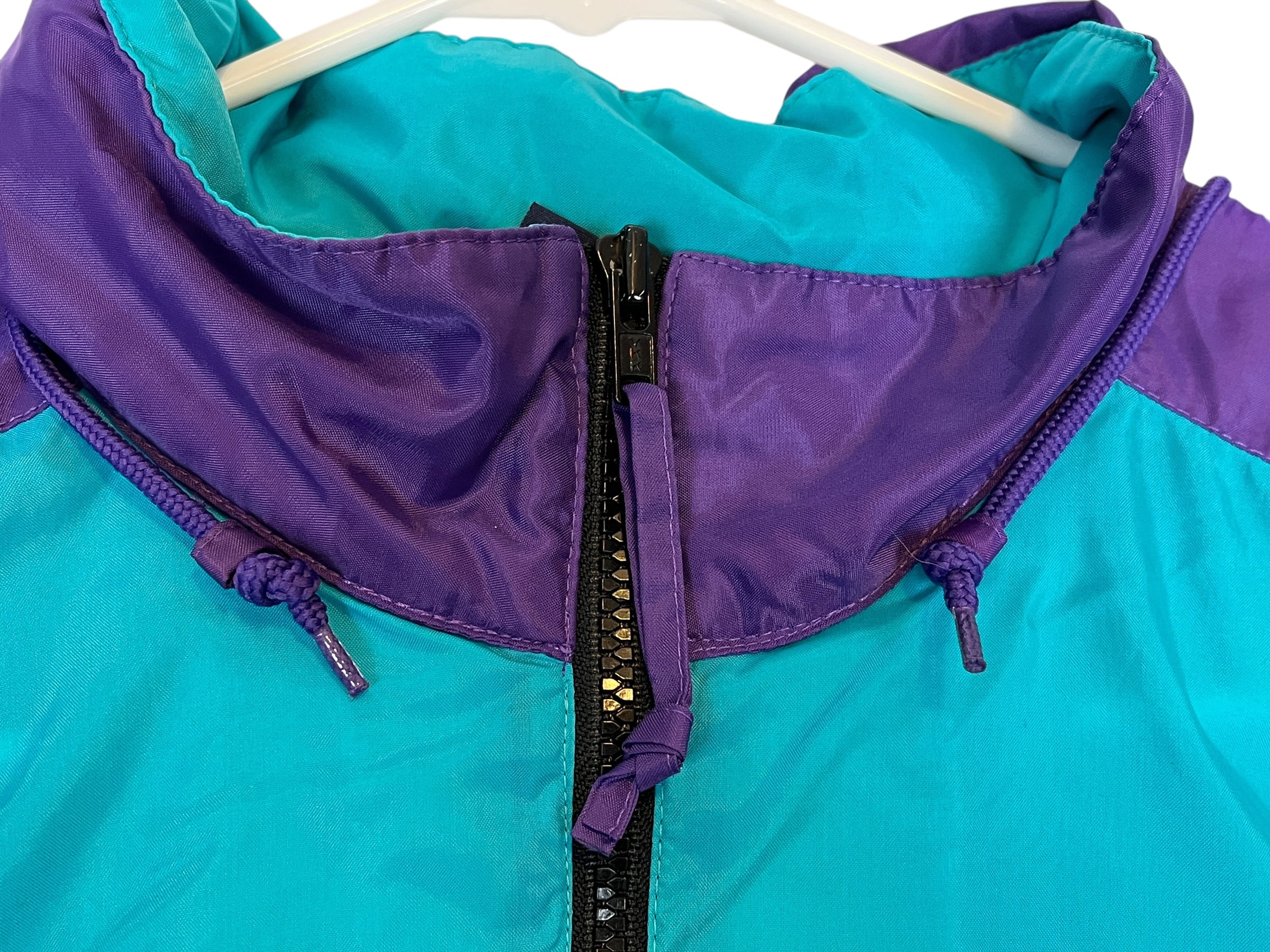 435501 (90s) Snap On Winner's Circle Racing Colorblock Windbreaker