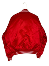 (90s) Philadelphia Phillies Starter Satin Red Bomber Jacket