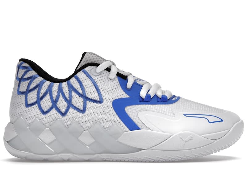 SP5136 Puma LaMelo Ball MB.01 Lo Team Colors White Bluemazing