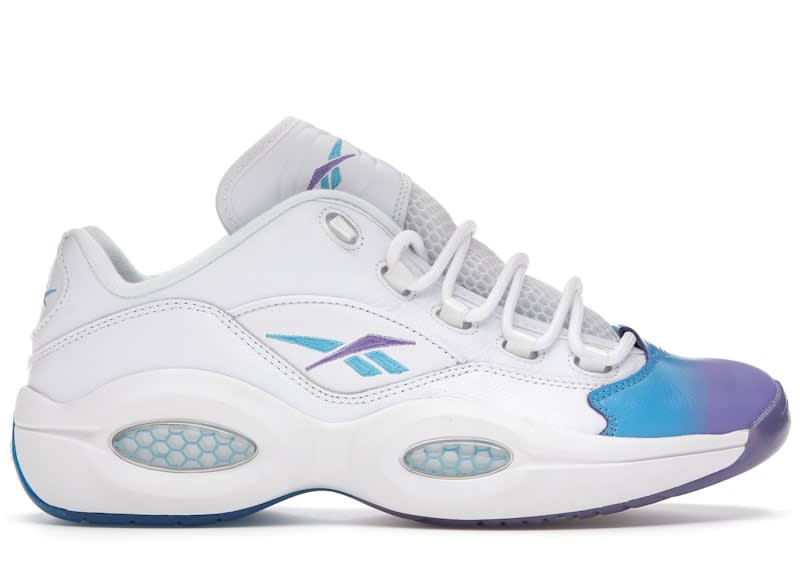 SP12260 Reebok Question Low Radiant Aqua Hyper Purple