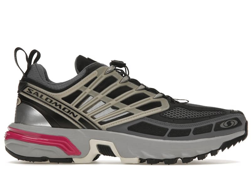 SP9690 Salomon ACS Pro Advanced Black Alloy Feather Grey Purple