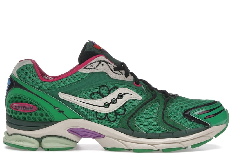 SP4714 Saucony ProGrid Triumph 4 Jae Tips Flowers Grow Uptown Sugar Maple