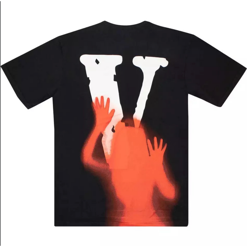 Vlone Horror Print T-Shirt 'Black'