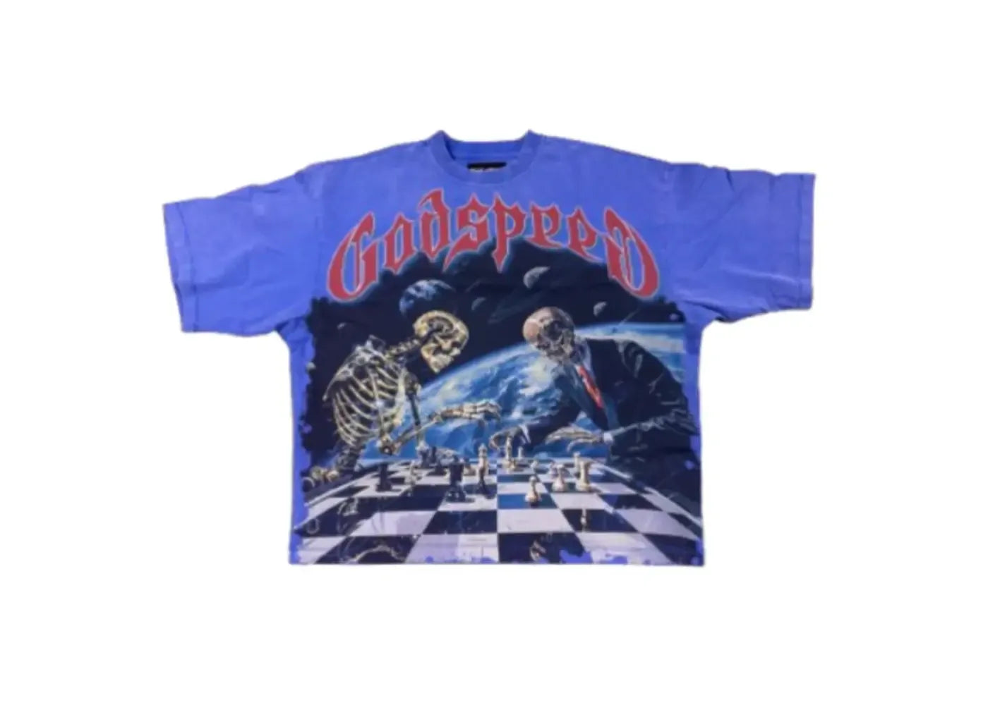 SP12769 Godspeed Checkmate T-Shirt 'Blue'