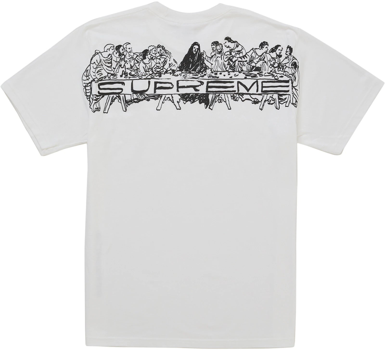 SP16664 Supreme Supper Tee White