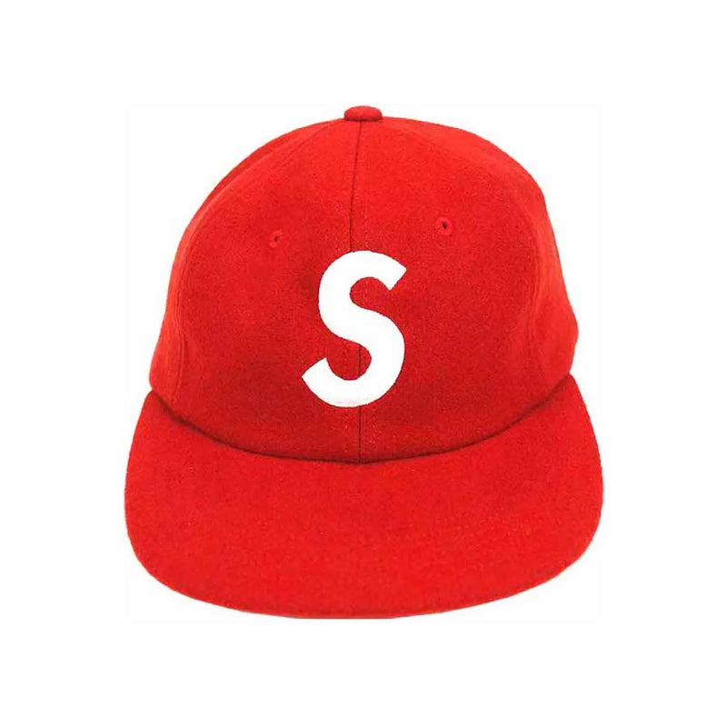 Supreme Wool S Logo Hat (FW15) Red