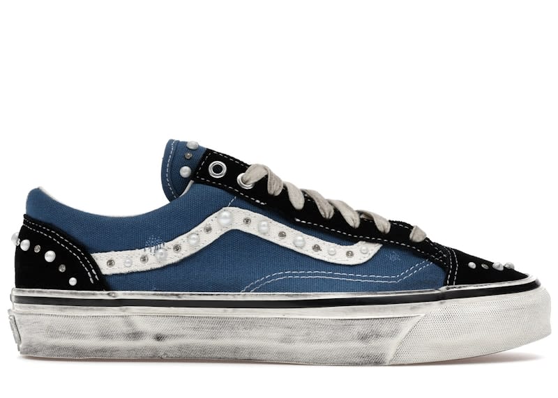 SP12092 Vans LX Old Skool 36 Pearlized Pack Black Navy