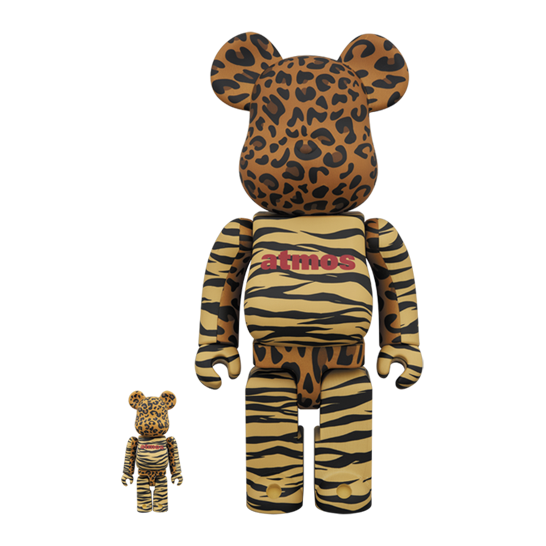 256295 BE@RBRICK atmos ANIMAL 100% & 400% Cheetah