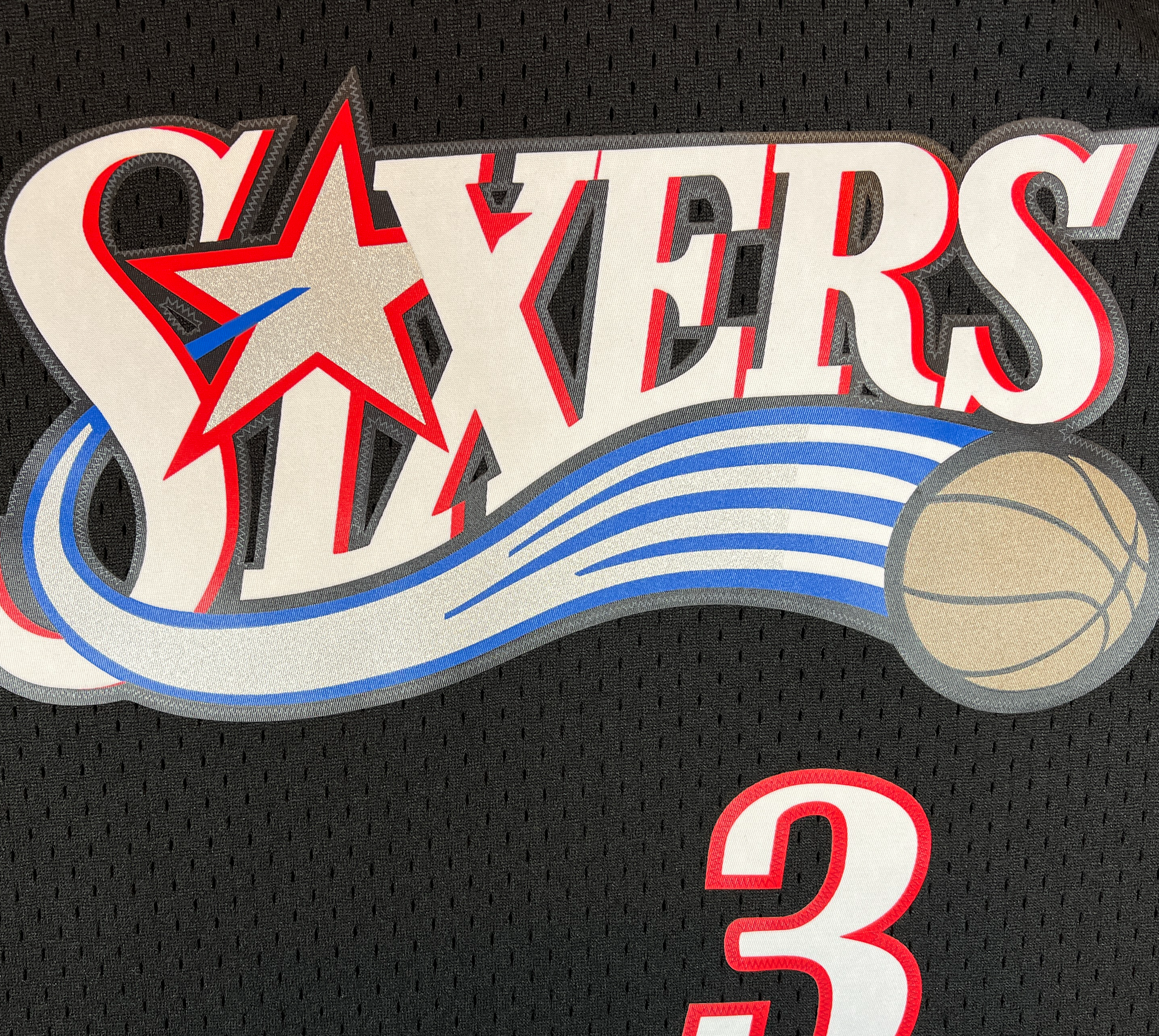 413695 (modern) Allen Iverson Mitchell & Ness Swingman Jersey w/ Tags