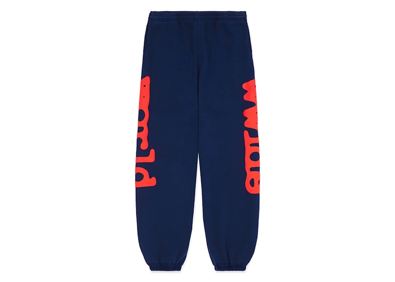 347183 Sp5der Beluga Sweatpants Navy