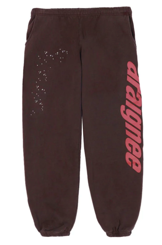 SP21569 Sp5der Araignee Sweatpants Brown