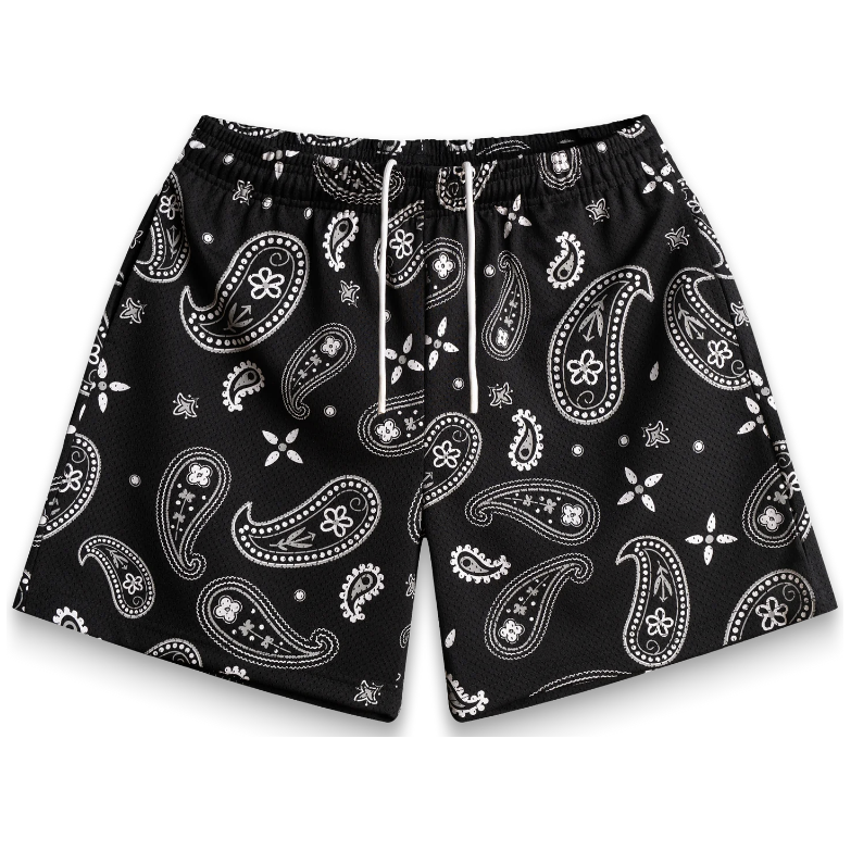 Bravest Studios Paisley V3 Shorts 'Black'