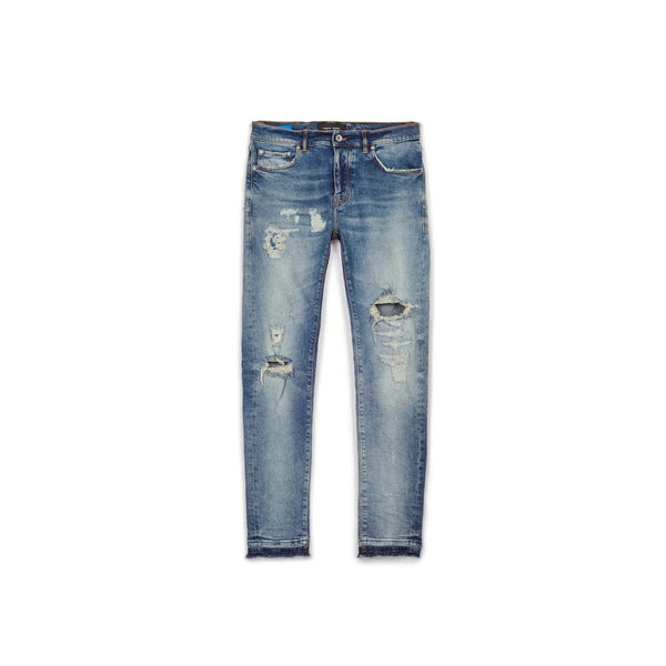 Purple Brand Four-Pocket Indigo Jeans