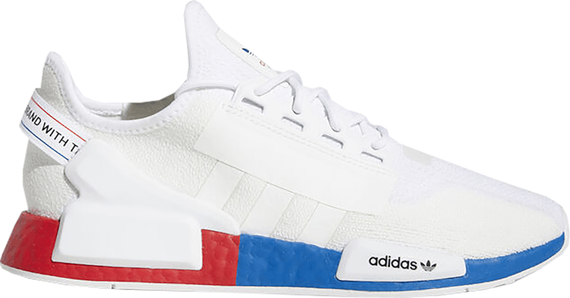 SP503 adidas NMD R1 White Red Blue