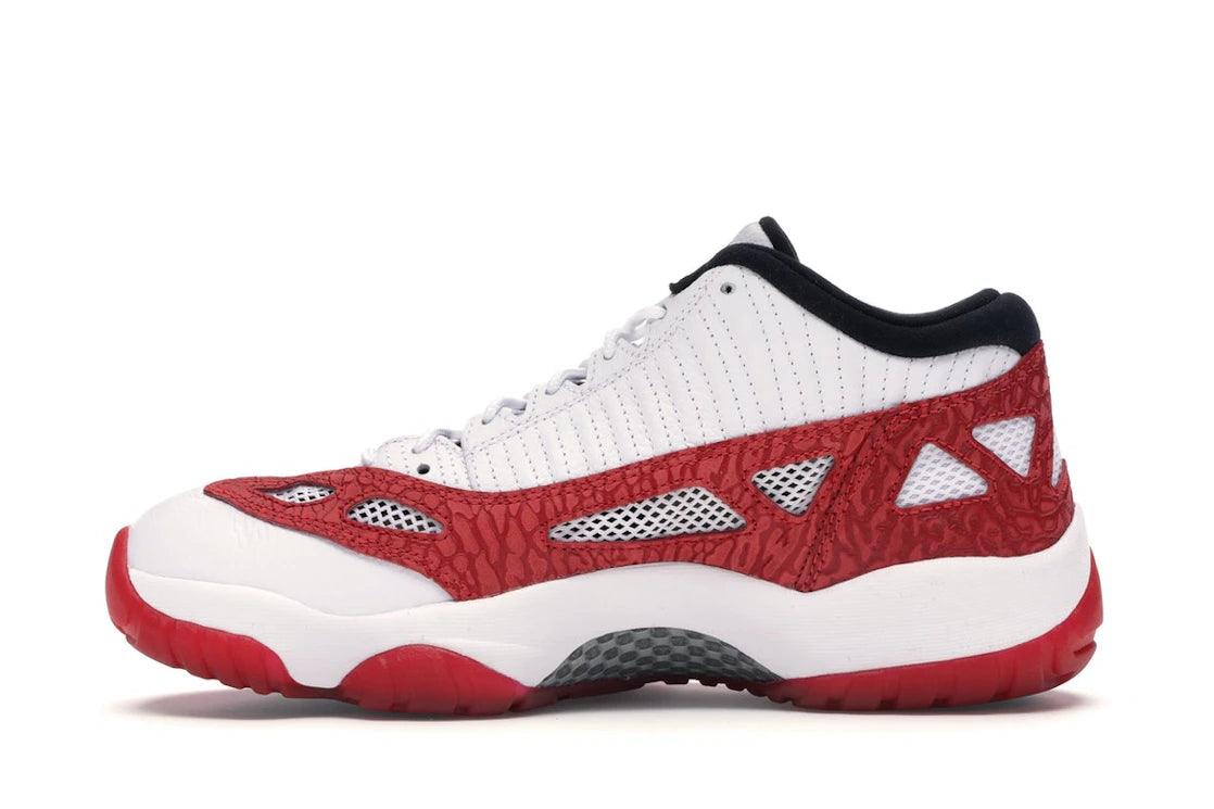 SP12978 Jordan 11 Retro Low IE White Gym Red