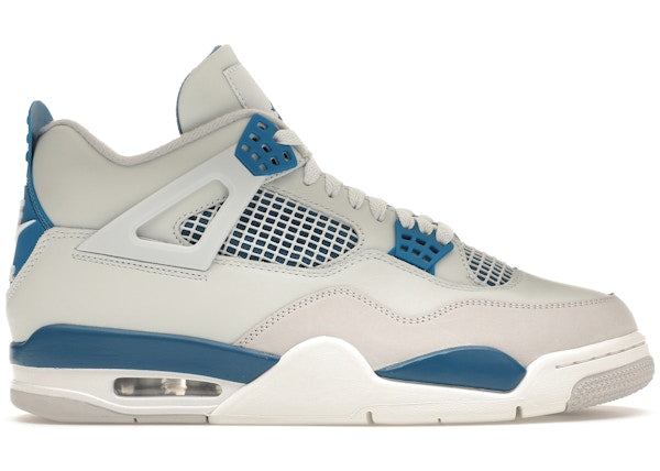 411575 Air Jordan 4 Retro 'Military Blue' 2024