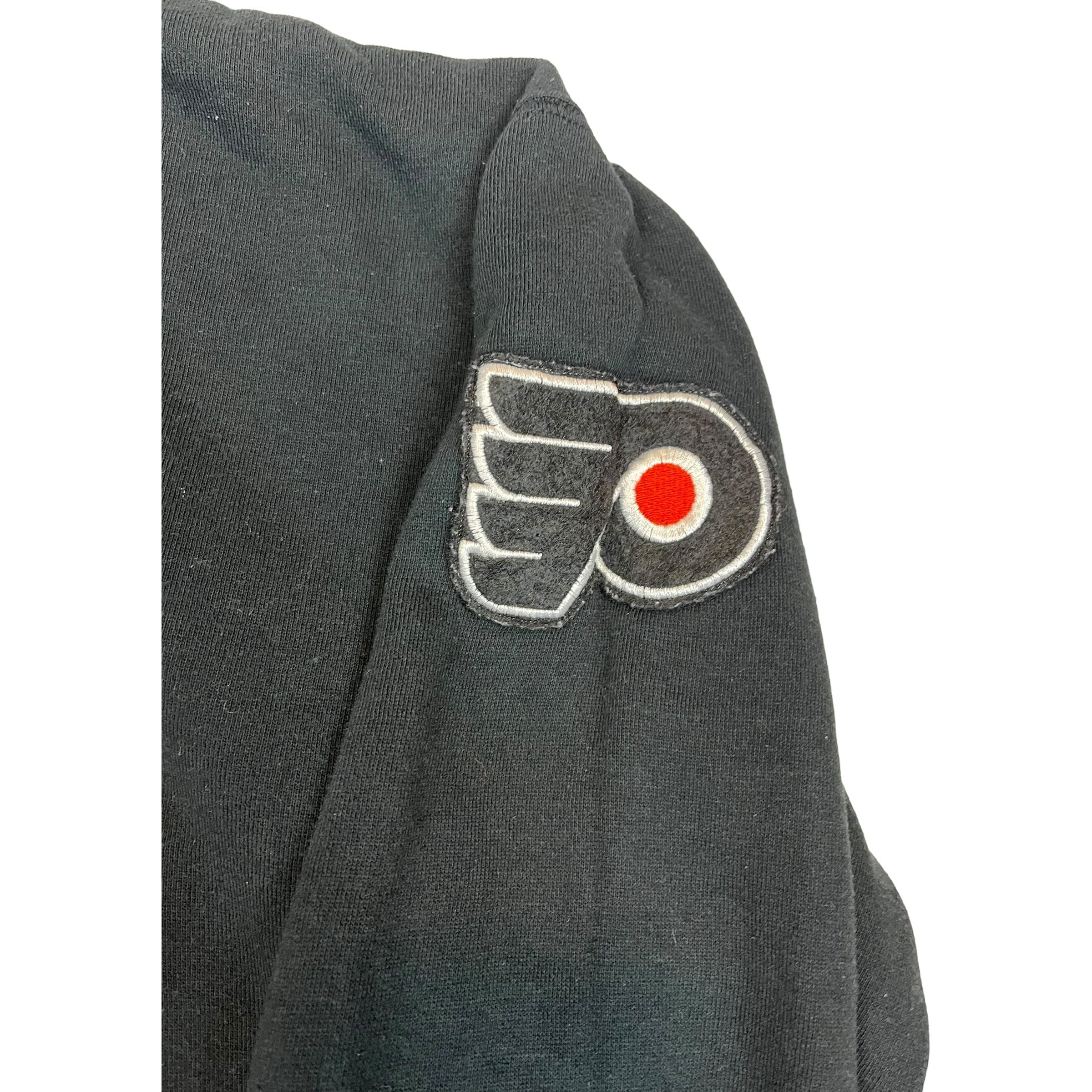 264705 (90s) Philadelphia Flyers NHL Starter Script Hoodie