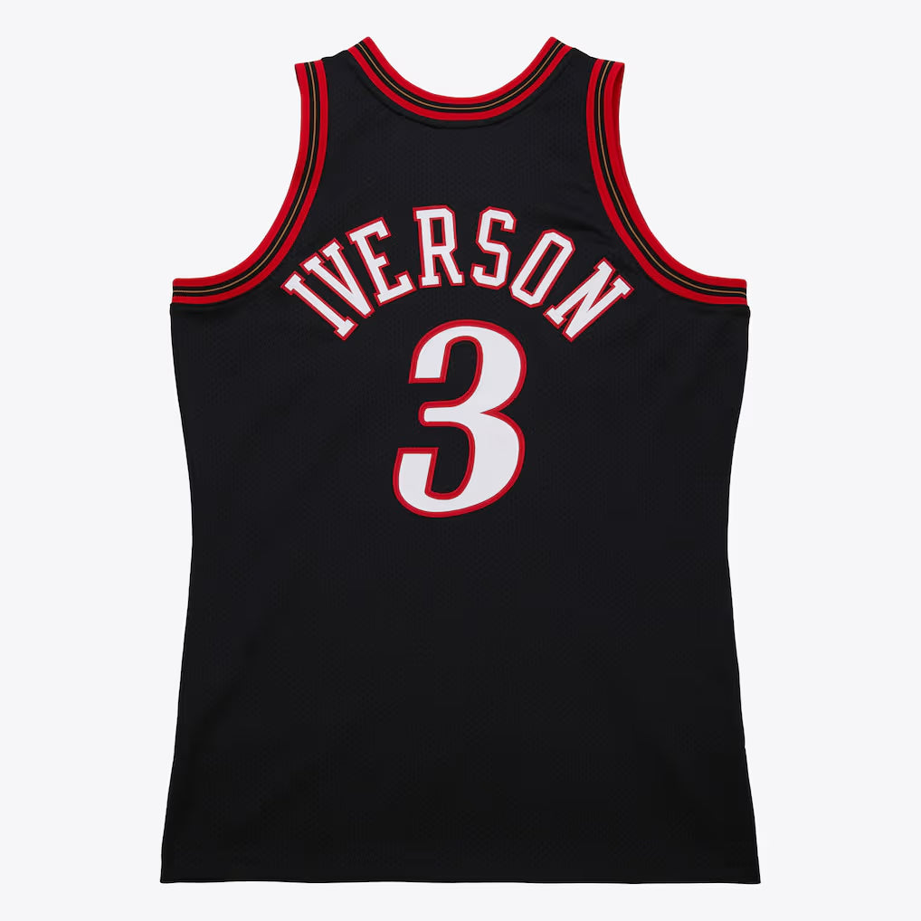 SP15177 Allen Iverson Philadelphia 76ers 1997-98 Mitchell & Ness Authentic Jersey