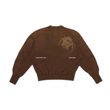 Sp5der x Young Thug Crewneck 'Angel Brown'