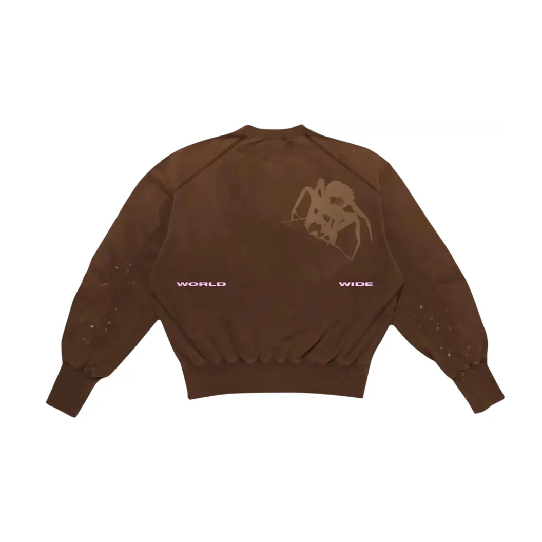 276358 Sp5der x Young Thug Crewneck 'Angel Brown'