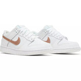 Nike Dunk Low GS 'White Metallic Red Bronze'