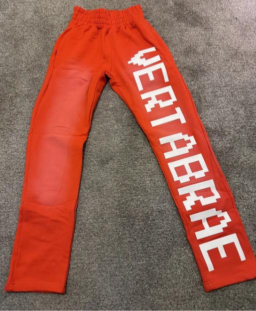 Vertebrae C-2 Pants Washed 'Red/White'