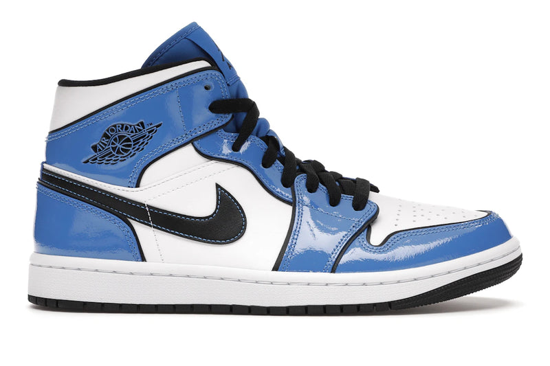 Air Jordan 1 Mid Signal Blue