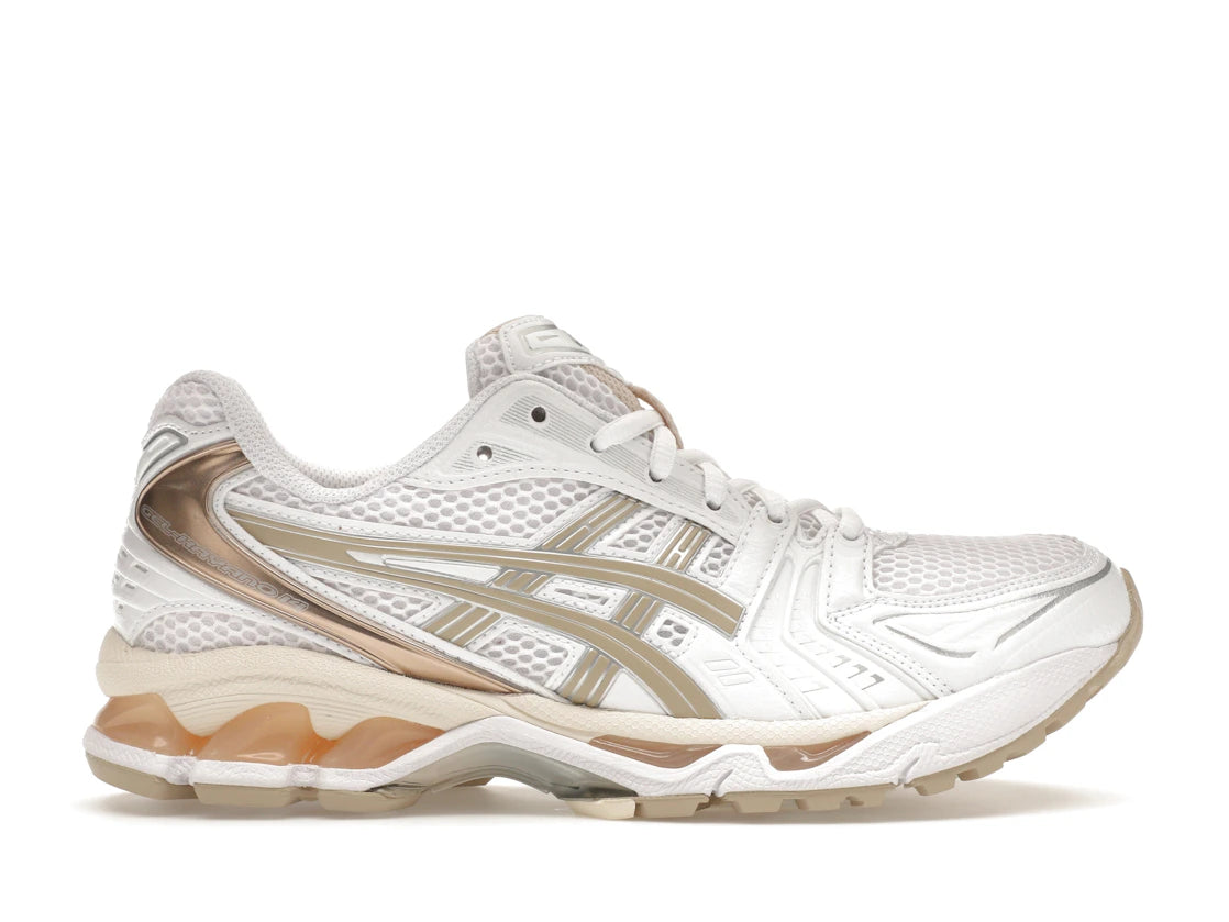 323356 ASICS Gel-Kayano 14 White Simply Taupe (Women's)