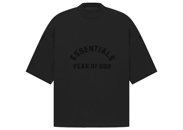 Fear of God Essentials Arch Logo Tee Jet Black