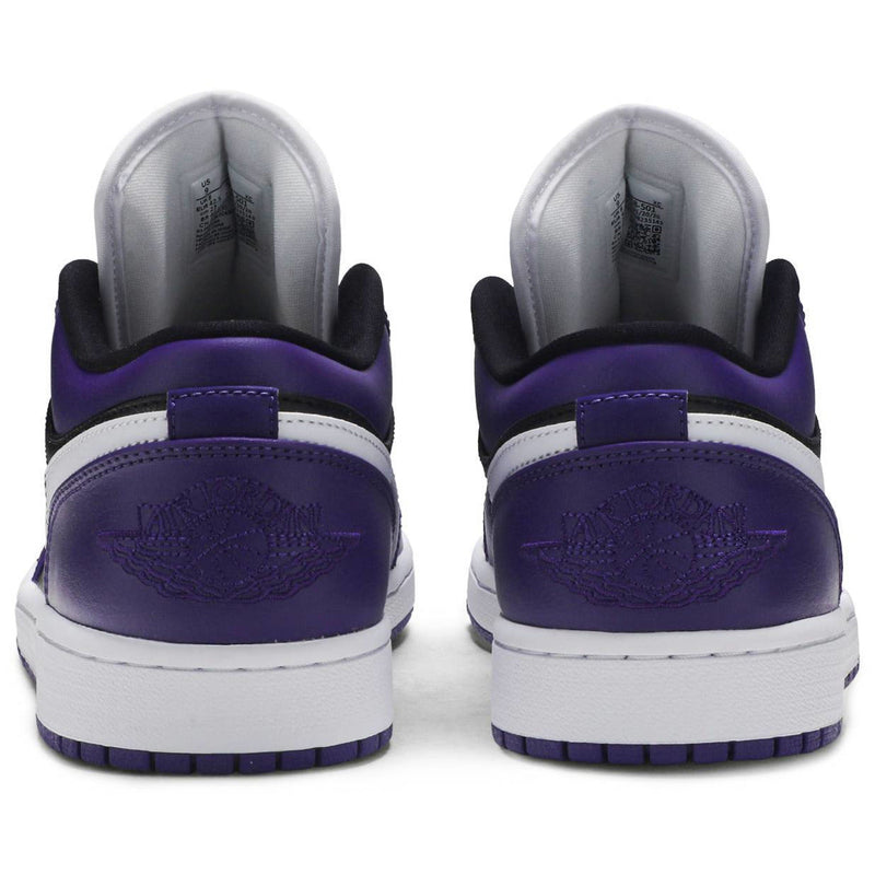 Air Jordan 1 Low Court Purple Black