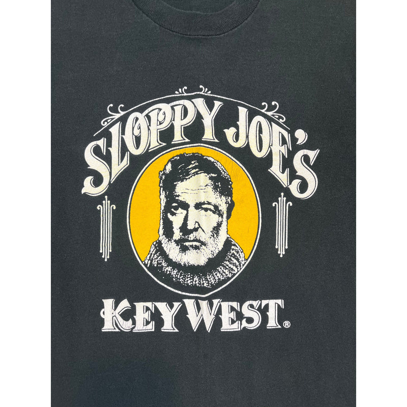 (90s) Sloppy Joe's Key West Bar Ernest Hemingway T-Shirt