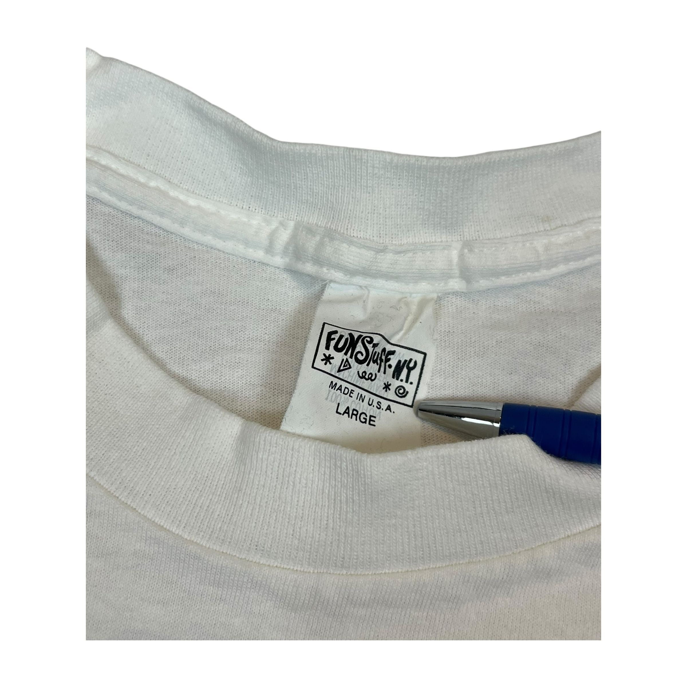 256529 (90s) Richard Petty Pontiac Neon Racing T-Shirt